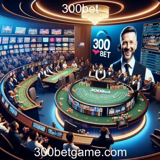 Experiência Imersiva no Cassino Ao Vivo da 300bet